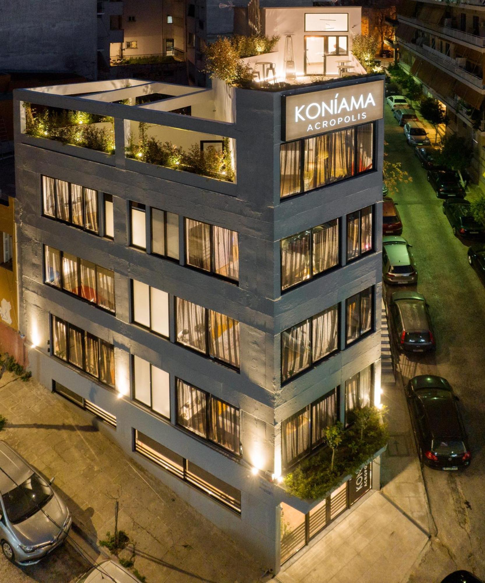 Koniama Acropolis Atenas Exterior foto